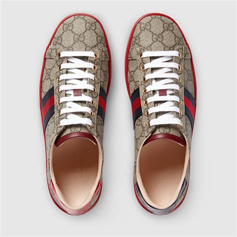 gucci low top sneakers cheap|gg supreme low top sneakers.